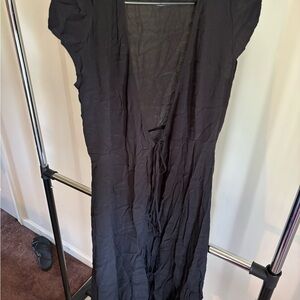 Forever 21 Black wrap Dress